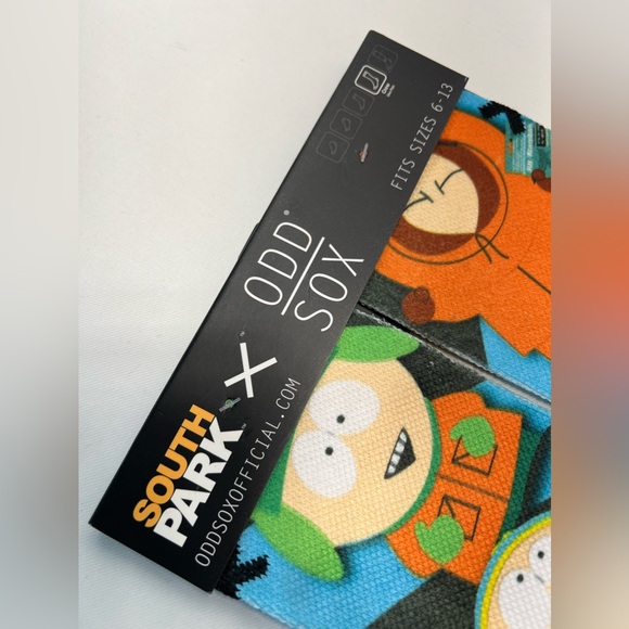 ODD SOX x Comedy Central South Park Socks - Size: 6-13 > NEW - Picture 4 of 5